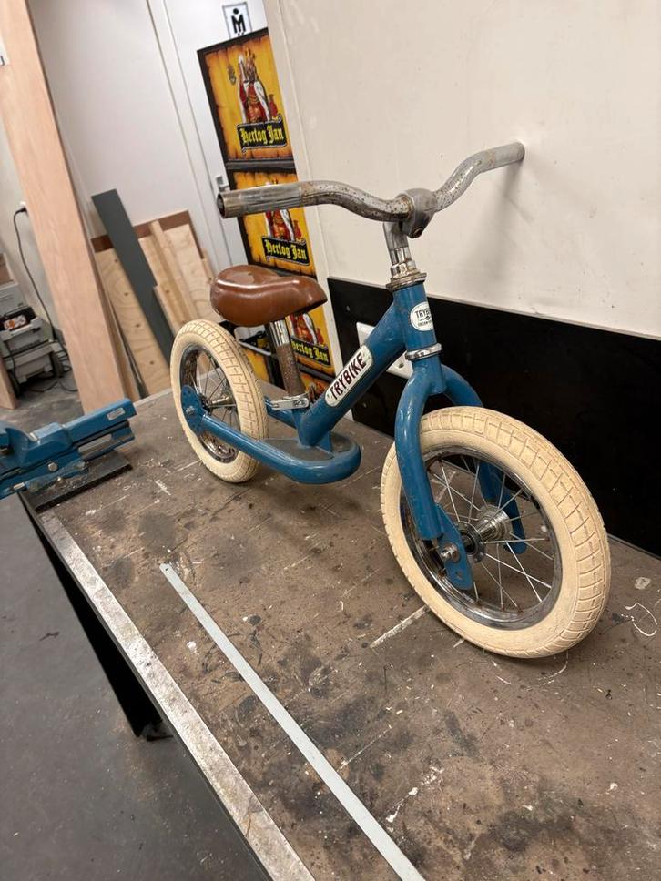 Trybike Loopfiets - Blauw, Fietsen en Brommers, Fietsen | Jongens, Gebruikt, 14 inch of minder, Ophalen