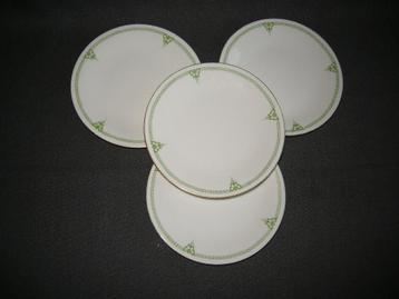 Limoges, 4 gebaksbordjes beschikbaar voor biedingen