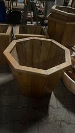 Mooie grote bloembak, Tuin en Terras, Ophalen, Zo goed als nieuw, Hout, 30 tot 60 cm
