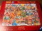Puzzel Ravensburger 1000 stukjes kerst, Hobby en Vrije tijd, Denksport en Puzzels, Ophalen, 500 t/m 1500 stukjes, Zo goed als nieuw