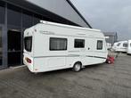 LMC Sassino 460 E 2 Aparte bedden + Zit 913KG leeg BJ 2021, Caravans en Kamperen, Caravans, Lengtebed, Bedrijf, Treinzit, 4 tot 5 meter