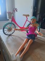 Barbie met Fiets, Ophalen of Verzenden, Gebruikt, Barbie