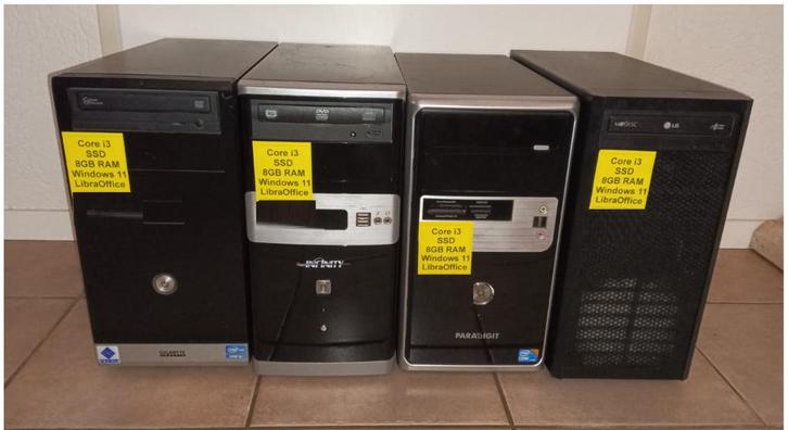 ACTIE €80.- Windows 11 PC. Intel Core i3. 8GB RAM. 120GB SSD, Computers en Software, Desktop Pc's, Zo goed als nieuw, 3 tot 4 Ghz