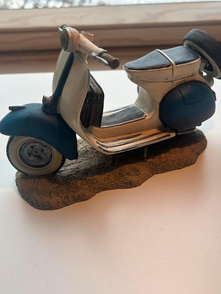 Vintage Vespa Scooter Model - Decoratief Object, Verzamelen, Beelden en Beeldjes, Zo goed als nieuw, Ophalen of Verzenden