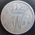 10 Cent 1828U, Verzenden, Zilver, 10 cent, Koning Willem I