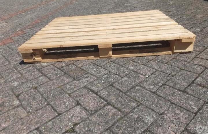 Blok pallet, Doe-het-zelf en Verbouw, Hout en Planken, Gebruikt, Pallet, Ophalen of Verzenden