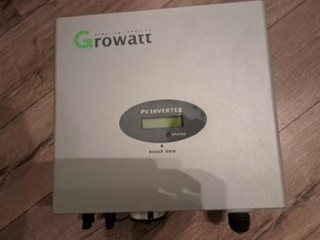 1 omvormer Growatt te koop beschikbaar voor biedingen