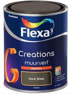 flexa muurverf 1 liter blikken, Doe-het-zelf en Verbouw, Verf, Beits en Lak, Minder dan 5 liter, Ophalen, Nieuw, Verf