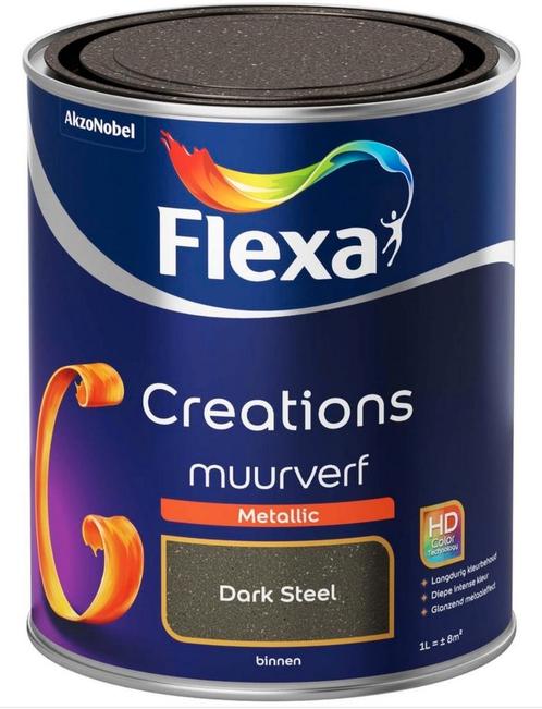 flexa muurverf 1 liter blikken, Doe-het-zelf en Verbouw, Verf, Beits en Lak, Nieuw, Verf, Minder dan 5 liter, Ophalen