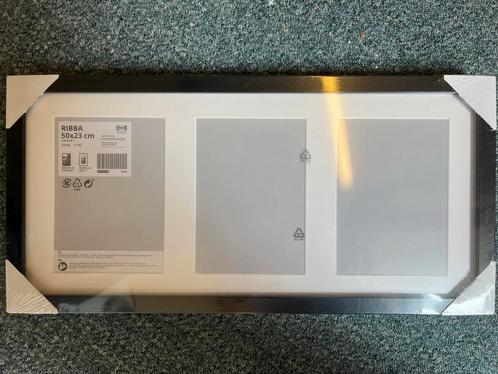 IKEA Ribba Fotolijst Zwart 50x23cm - Nieuw, Huis en Inrichting, Woonaccessoires | Lijsten, Nieuw, Minder dan 50 cm, Kunststof