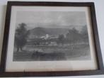 Lithografie 19de Eeuw Balmoral Castle (Gratis Verzending)., Ophalen
