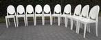 10 Replica Victoria Ghost Kartell Philippe Starck stoelen, Huis en Inrichting, Stoelen, Ophalen, Gebruikt, Wit, Kunststof