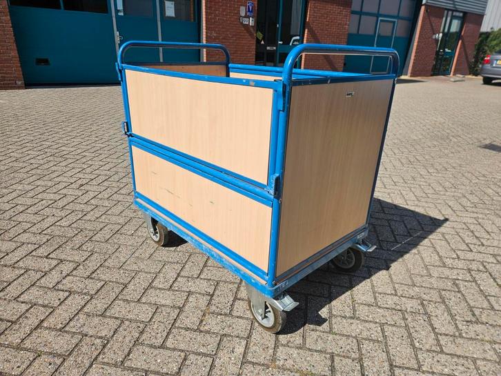 Fetra Bakwagen - Houten Wanden - 600kg, Zakelijke goederen, Machines en Bouw | Transport, Ophalen