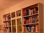 4 Billy witte Opzetstukken: 2x80 & 2x40 met deurtjes, Huis en Inrichting, Kasten | Boekenkasten, Ophalen, Gebruikt, 50 tot 100 cm