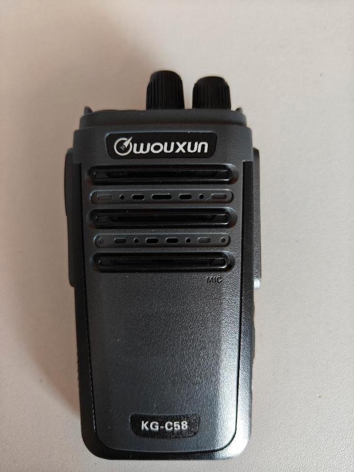Wouxun KG-C58 UHF Portofoon 5watt 16 kanalen, Telecommunicatie, Portofoons en Walkie-talkies, Nieuw, Portofoon of Walkie-talkie
