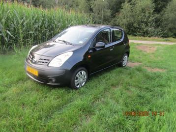Nissan Pixo 1.0 50KW 5D 2011 Zwart 184193km nieuwe apk beschikbaar voor biedingen