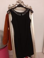 Zara kort zwart jurkje met steentjes maat S 36, Verzenden, Zo goed als nieuw, Maat 36 (S), Boven de knie