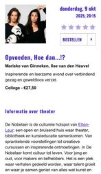 1 ticket voor Opvoeden, Hoe dan….!? 9 oktober in Etten-Leur, Tickets en Kaartjes, Eén persoon, Oktober