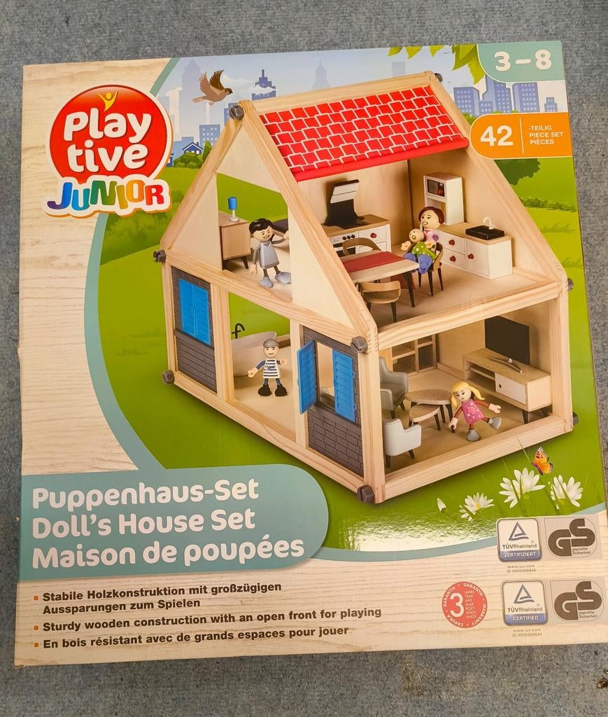 Playtive poppenhuis, Ophalen of Verzenden, Nieuw, Poppenhuis