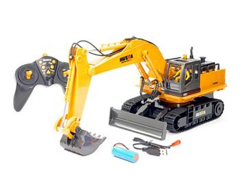 HUINA 1/16 SCALE RC EXCAVATOR 2.4G 11CH CY1531 beschikbaar voor biedingen