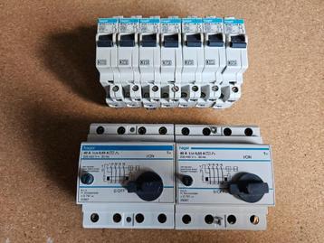 Hager 40A 0,03A aardlek 2x + installatieautomaat 16A 7x beschikbaar voor biedingen