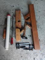 Antiek gereedschap, o.a. Schaven en beitels, Doe-het-zelf en Verbouw, Gereedschap | Handgereedschap, Ophalen of Verzenden