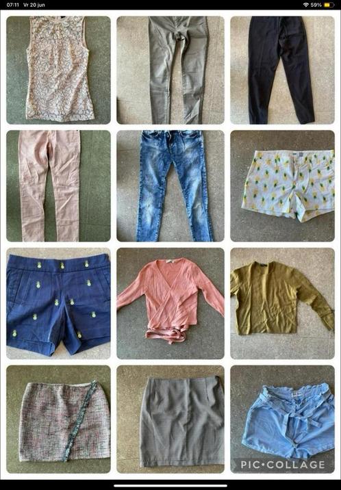 Dameskleding - 12x - zie omschrijving - samen € 6,00 (KWF), Kleding | Dames, Dames-kledingpakketten, Gedragen, Maat 36 (S), Ophalen of Verzenden