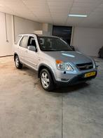Honda CR-V 2.0 I 2002 Grijs nieuwe apk 4 x 4, 1429 kg, 4 cilinders, Metallic lak, Leder en Stof