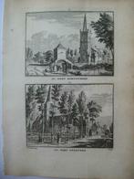 41-42 / Kortenhoef en  Ankeveen Kopergravure J. Bulthuis, Ophalen of Verzenden