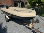 Mooie ruime en opgeknapte consoleboot met riba trailer, Ophalen, Gebruikt, Polyester, 3 tot 6 meter