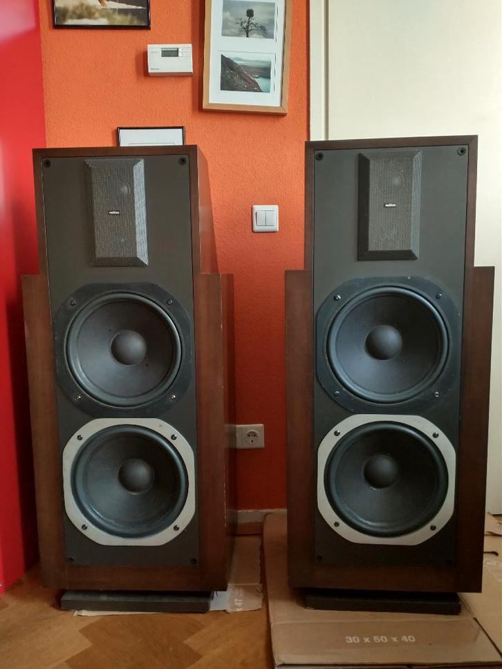 Revox Symbol B, Audio, Tv en Foto, Luidsprekers, Gebruikt, Front, Rear of Stereo speakers, 60 tot 120 watt, Overige merken, Ophalen