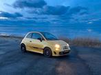 Fiat 500 1.4 T-Jet Abarth Sport Custom Geel APK 2026 17 inch, Auto's, Abarth, Voorwielaandrijving, Handgeschakeld, Particulier