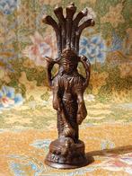 Mooi zwaar oud Oosters brons beeldje van een Naga Boeddha., Ophalen of Verzenden