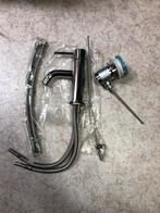 Nieuwe chromen kraan met chifon, Ophalen of Verzenden, Nieuw, Chroom, Kraan