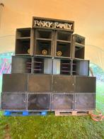 Pa geluid festivaltent tent foodtruck Soundsystem, Ophalen, Zo goed als nieuw, Overige