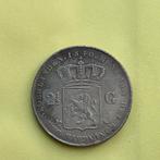 2 1/2 Gulden 1840 Willem 1, Postzegels en Munten, Munten | Nederland, Ophalen, Zilver, Koning Willem I, Losse munt