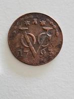 Zeeland - VOC duit - 1793/205D - schaars, Postzegels en Munten, Munten | Nederland, Ophalen of Verzenden