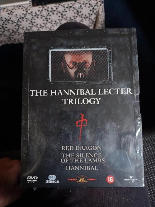 The hannibal Lector Trilogy Nieuw status 3 films, Cd's en Dvd's, Dvd's | Horror, Zo goed als nieuw, Ophalen of Verzenden