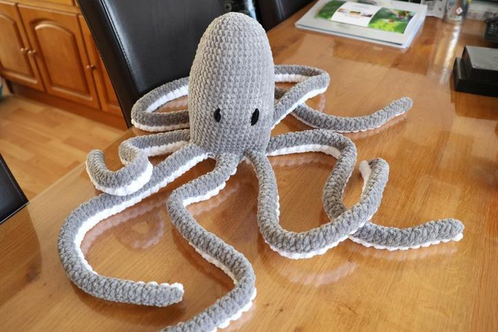 Grote knuffel octopus, Kinderen en Baby's, Speelgoed | Knuffels en Pluche, Nieuw, Overige typen, Ophalen of Verzenden