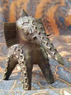 Mooi antiek brons beeldje uit India van een olifant 8 cm., Antiek en Kunst, Ophalen of Verzenden
