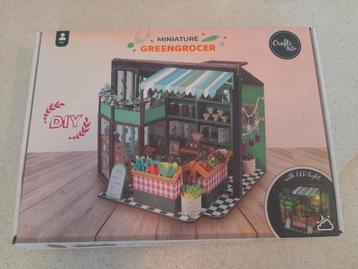 Miniatuur Greengrocer DIY - Crafts & Co beschikbaar voor biedingen