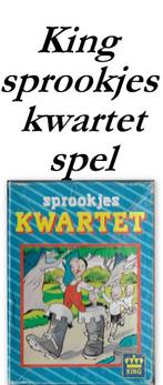 King sprookjes kwartet spel, Verzamelen, Speelkaarten, Jokers en Kwartetten, Ophalen of Verzenden, Zo goed als nieuw, Kwartet(ten)