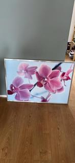 Mooi Ikea schilderij van Orchideeën, 125 cm of meer, Ophalen of Verzenden, Minder dan 50 cm, Print