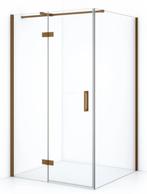 Luxe Douchedeur 120x90 Koperkleur – Nieuwstaat, Nu €850!, Doe-het-zelf en Verbouw, Sanitair, Ophalen, Nieuw, Koper, Douche