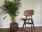Vintage Webe Stoel - Louis van Teeffelen Design, Huis en Inrichting, Stoelen, Ophalen, Gebruikt, Bruin, Eén