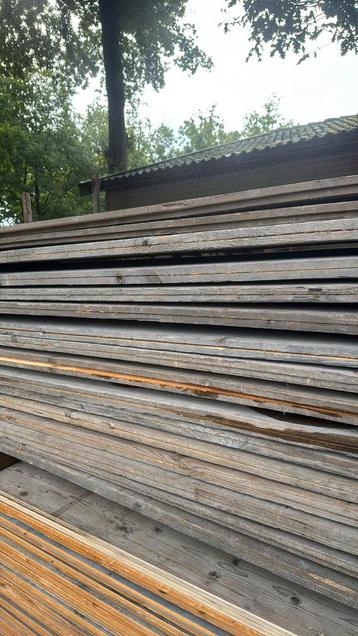 Gedoubleerd steigerhout/steigerplank 13x200x5000 beschikbaar voor biedingen