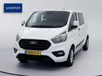 Ford Transit Custom 340 2.0 TDCI L2H1 170pk Dubbele Cabine L, Auto's, Voorwielaandrijving, Euro 6, 4 cilinders, Wit