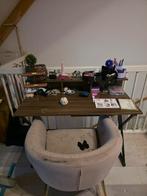Bureau met lade en stoelen - Opgeknapt, Ophalen, Gebruikt, Bureau