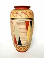 Grote Akru Klinker retro Mid Century Germany vloer vaas, Verzenden