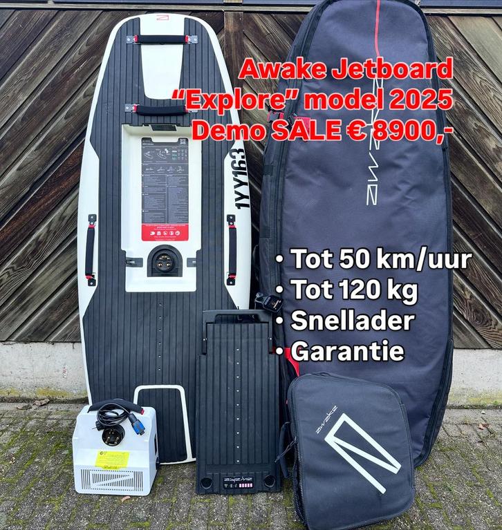 SALE! Awake Jetboard Explore 2025, Watersport en Boten, Golfsurfen, Nieuw, Overige typen, Ophalen